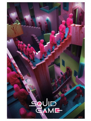L'affiche du jeu L'escalier des calamars