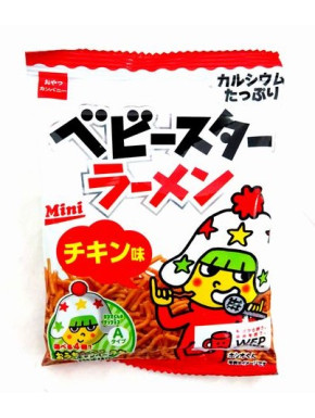 Snack BABYSTAR sabor a ramen de pollo 21g