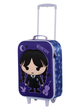 Miércoles Chibi Maleta Trolley infantil