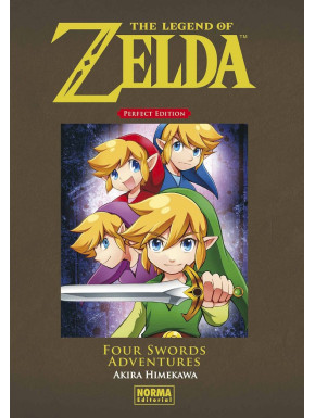 Manga The Legend of Zelda 5 Four Swords Adventures Perfect Edition