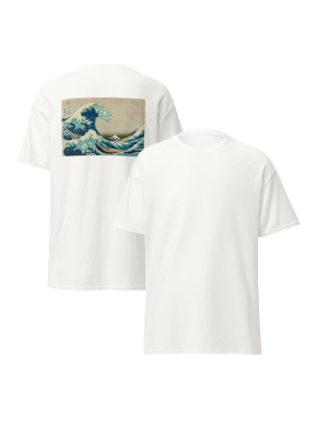 Camiseta de Arte ASIÁTICO OLA