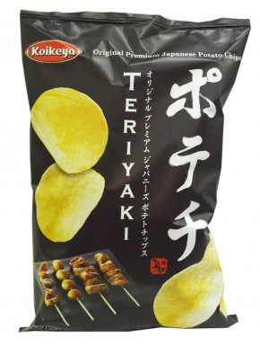 Patatas fritas Wasabi y Nori Koikeya 100 gr